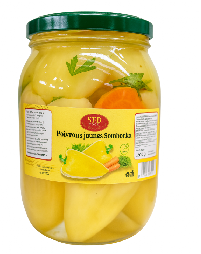 Poivrons Somborka Filets Jaunes 2.5Kg SFB FOOD